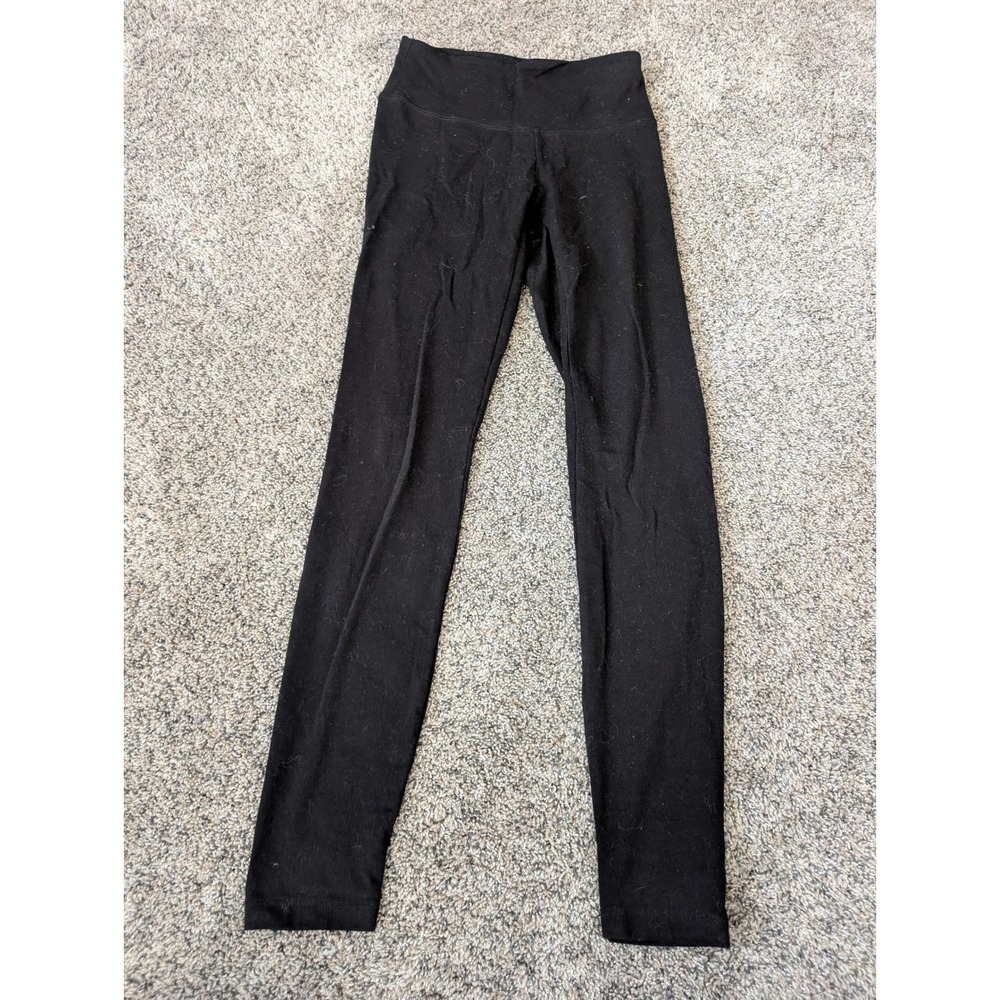 Pink Victoria's Secret Womens High Waisted Leggings Black Solid Size XS Regular
